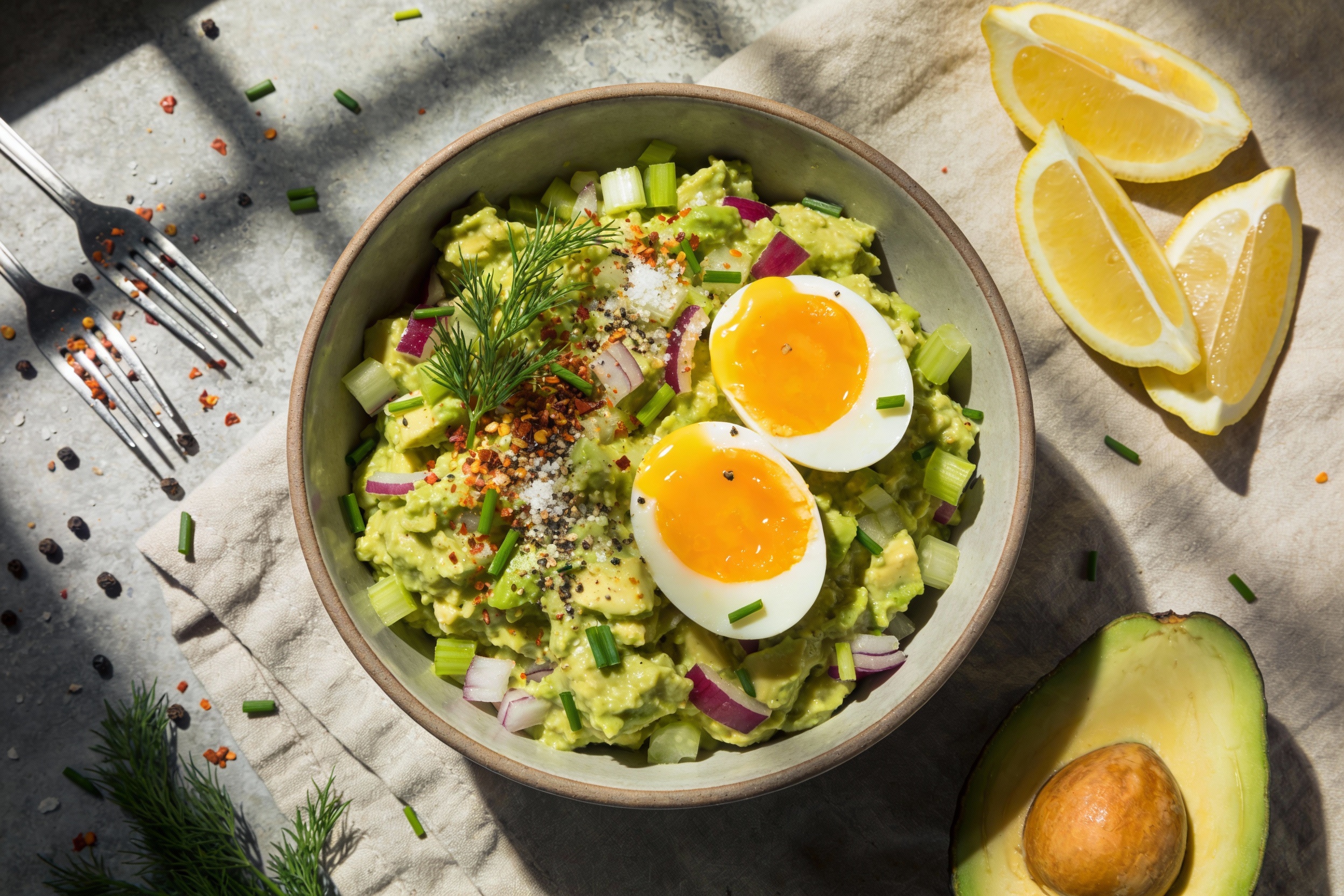 Avocado Egg Keto Salad That You’Ll Crave Daily