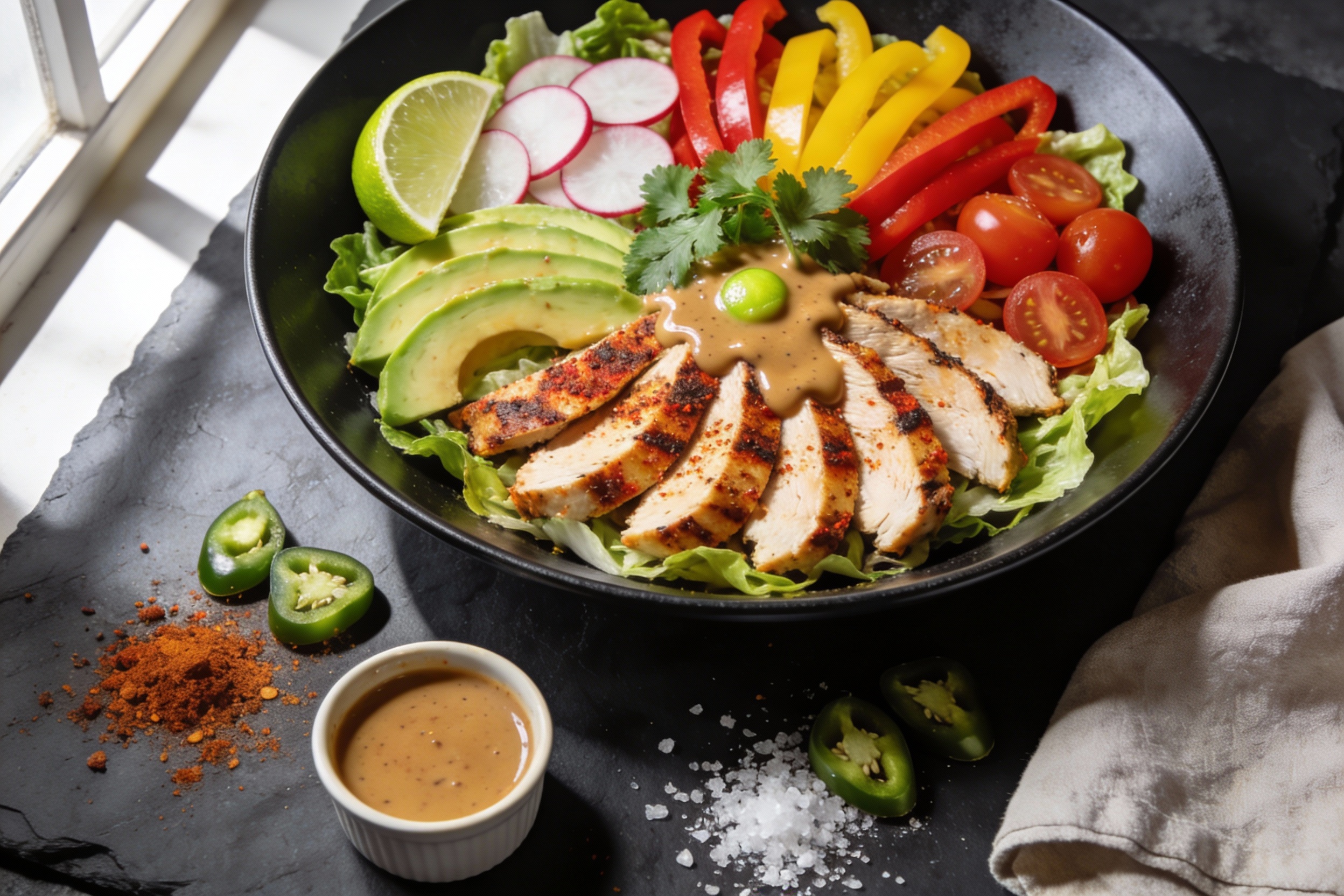 Southwest Chicken Keto Salad That Actually Satisfies
