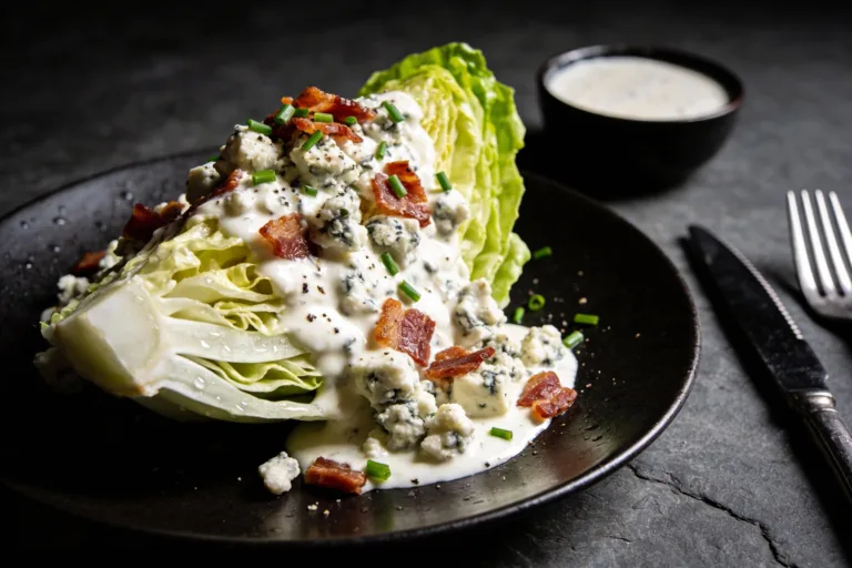 Classic Keto Wedge Salad That Slaps with Crunch and Cream