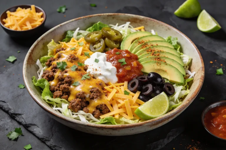 Cheesy Taco Keto Salad You’Ll Want Every Day