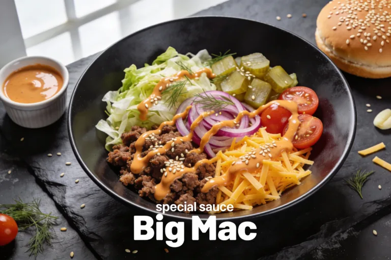 Low-Carb Big Mac Keto Salad That Tastes Like the Real Deal