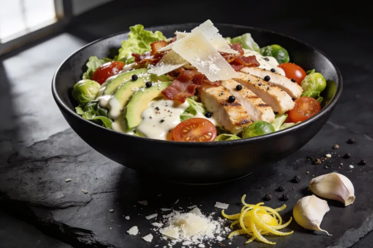 Creamy Garlic Parmesan Keto Salad That Steals the Show