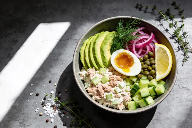 Classic Keto Tuna Salad Bowl That Slaps Every Time