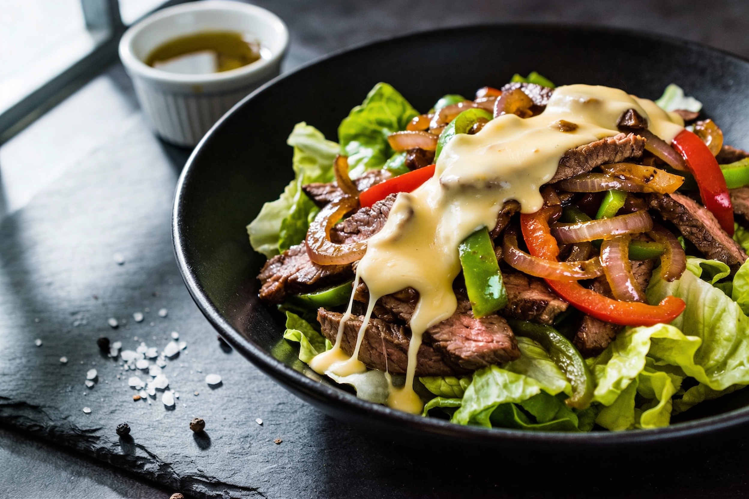 Low-Carb Philly Cheesesteak Salad You’Ll Crave Tonight
