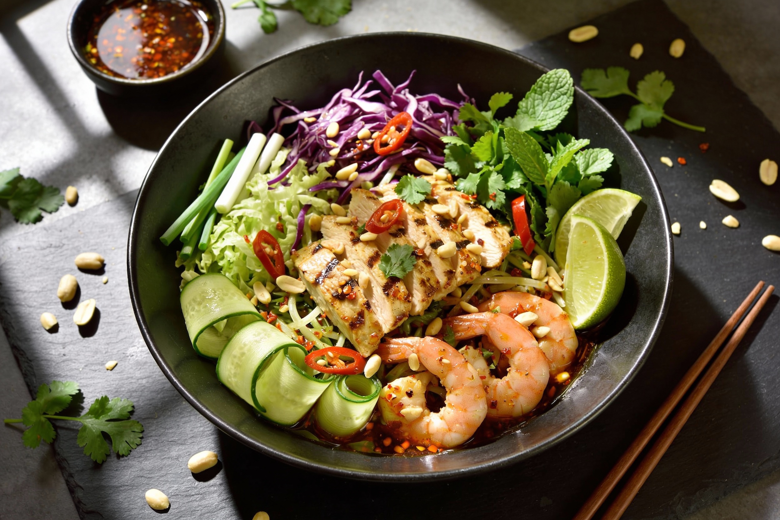 Spicy Thai Keto Salad That Slaps with Big Bold Flavor