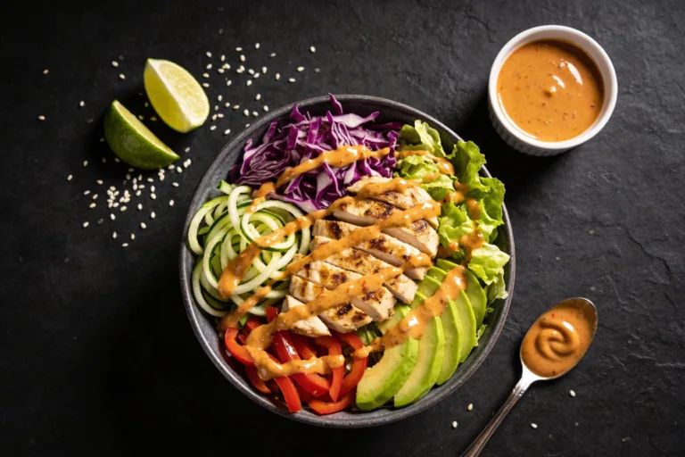 Spicy Sriracha Keto Salad That Slaps with Flavor