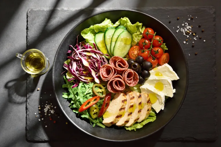 Low-Carb Italian Keto Salad That Actually Slaps