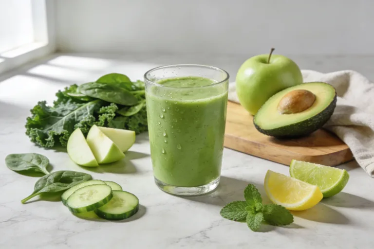 Green Goddess Detox Smoothie That Tastes Like a Spa Day