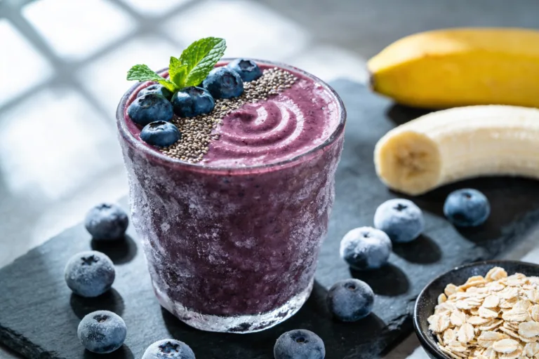 Blueberry Antioxidant Smoothie That Tastes Like Victory