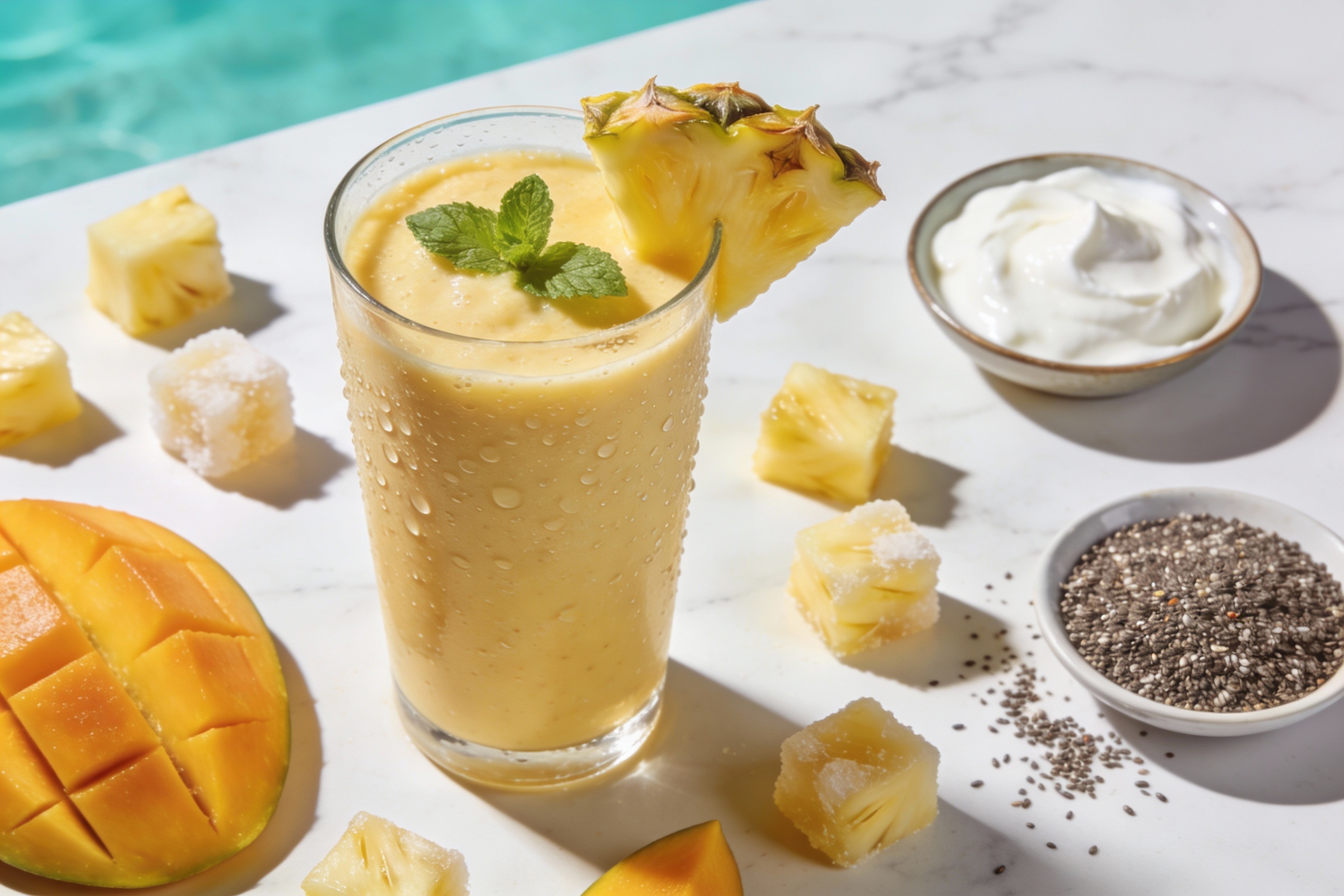 Tropical Pineapple Boost Smoothie That Powers Your Morning