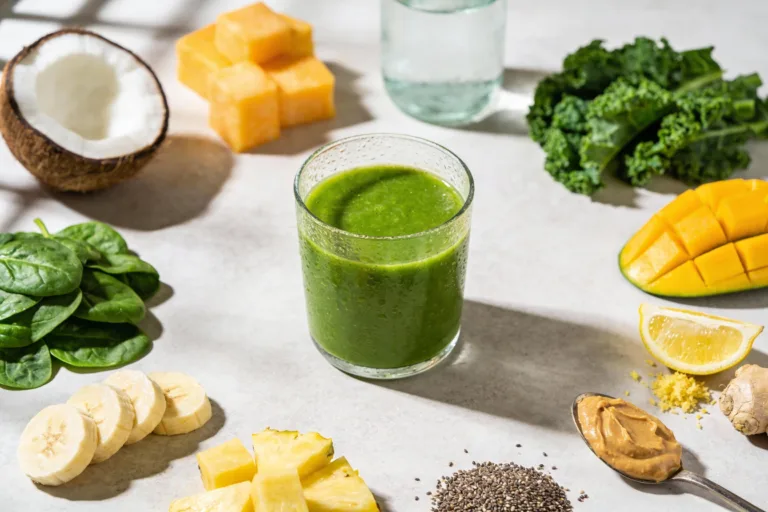 Glow Green Power Smoothie That Powers Your Morning