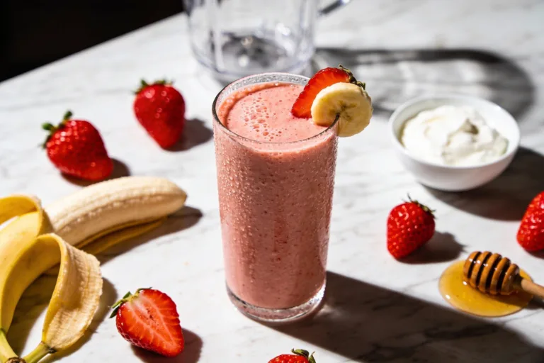 Strawberry Banana Classic Smoothie That Always Slaps