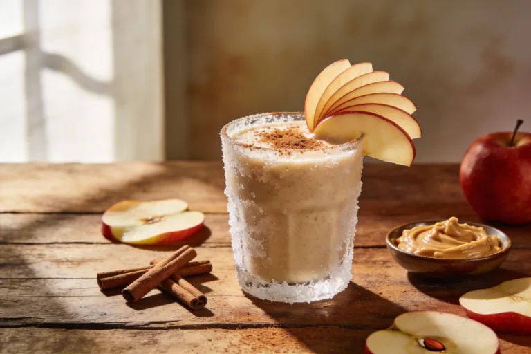 Apple Cinnamon Wellness Smoothie That Tastes Like Fall