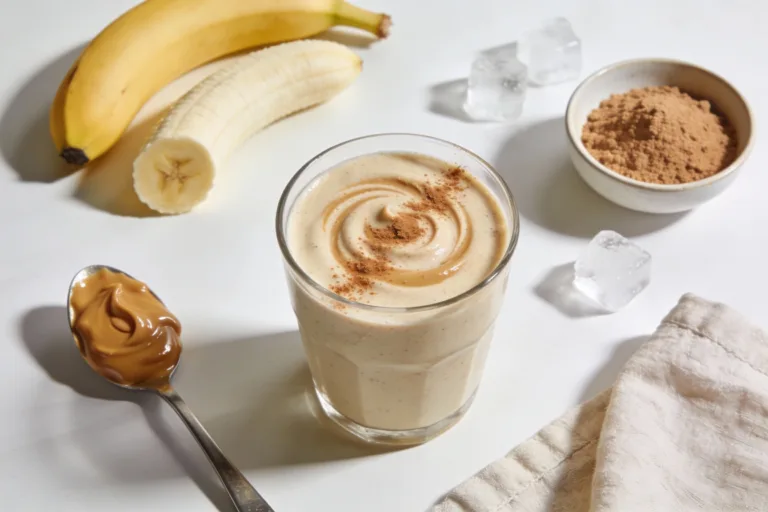 Banana Almond Butter Power Smoothie That Actually Satisfies
