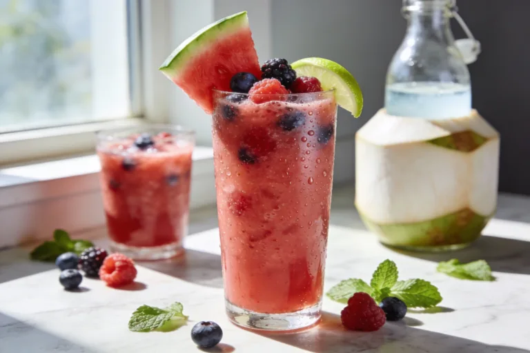 Watermelon Berry Hydration Smoothie That Fuels Your Day