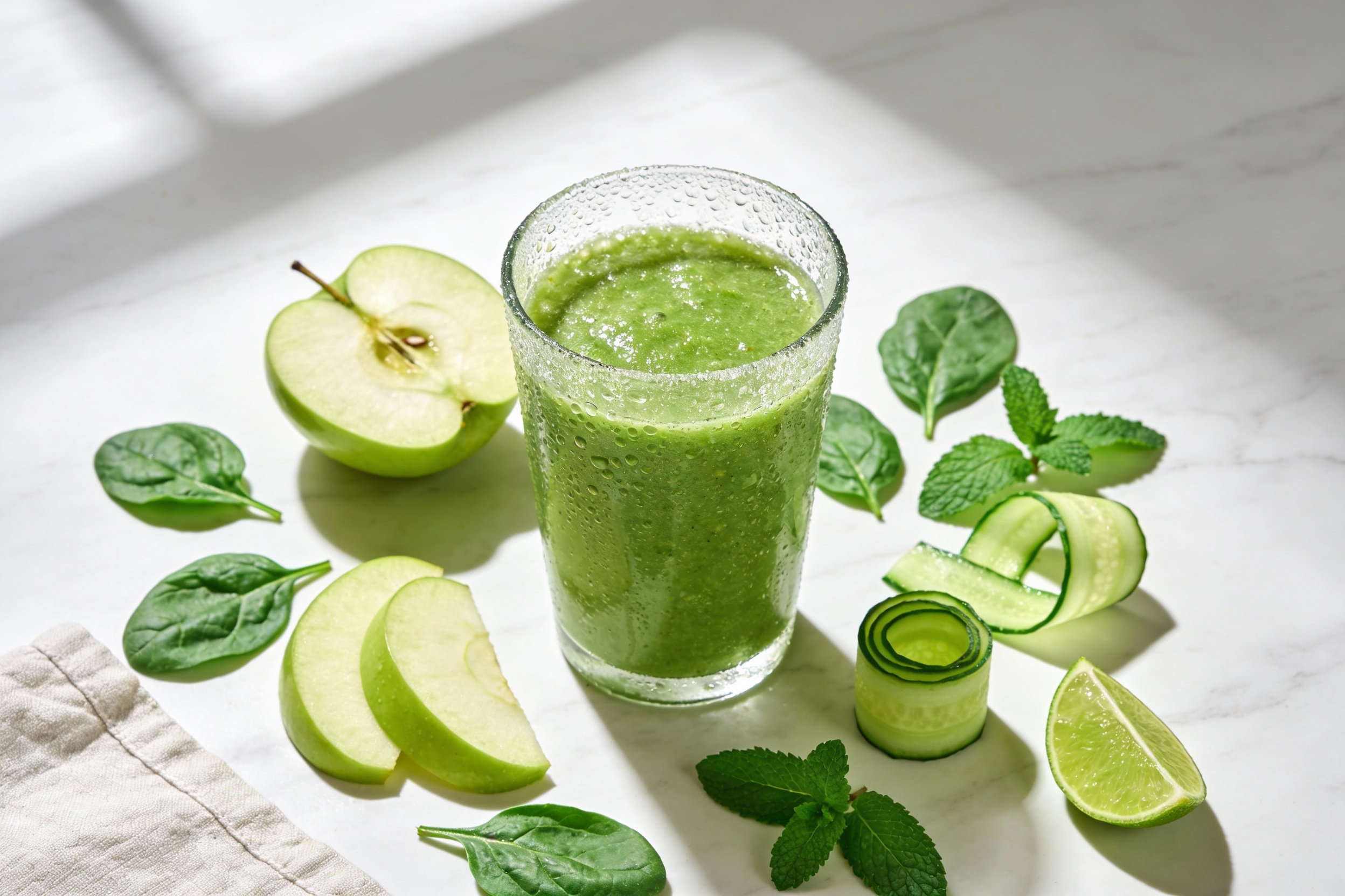 Green Apple Detox Smoothie That Actually Tastes Amazing