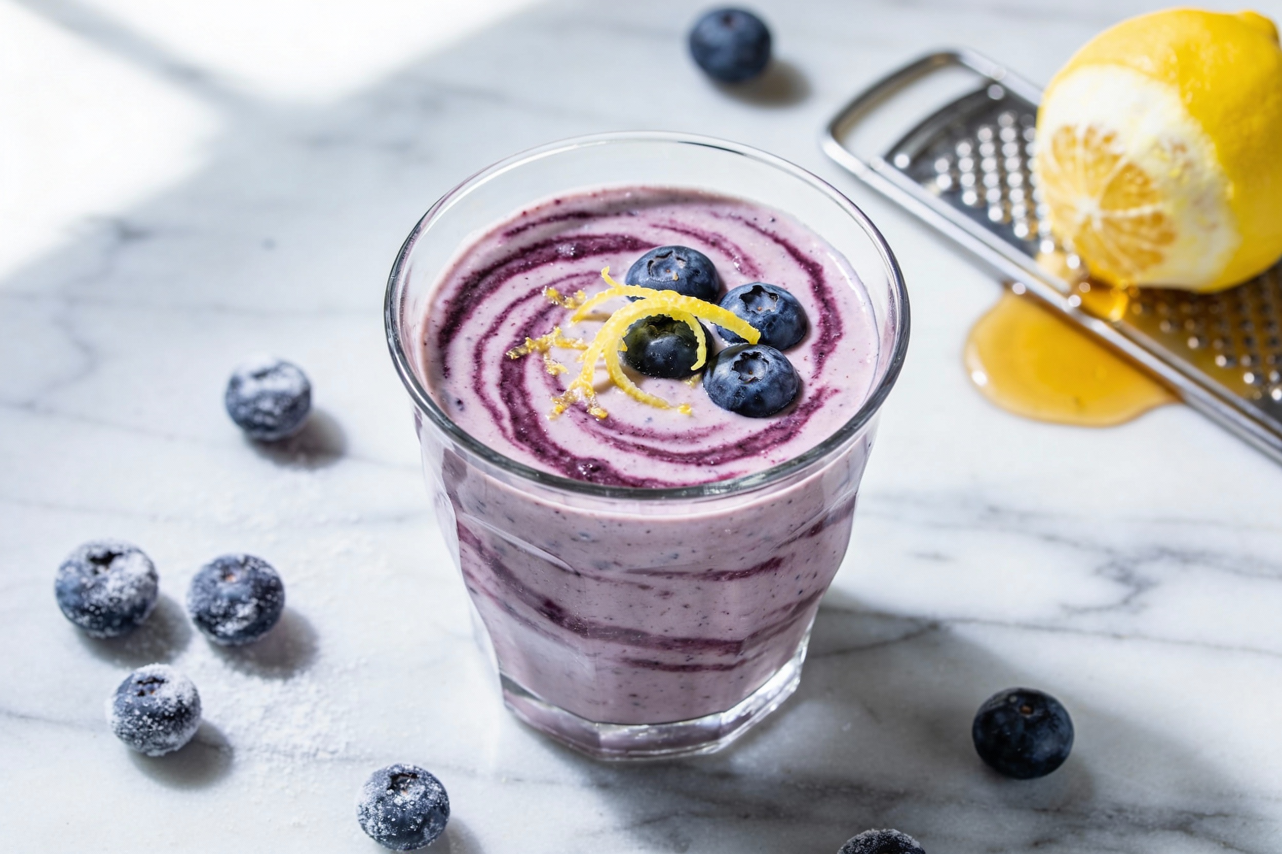 Blueberry Lemon Zest Smoothie That Wakes Up Your Morning