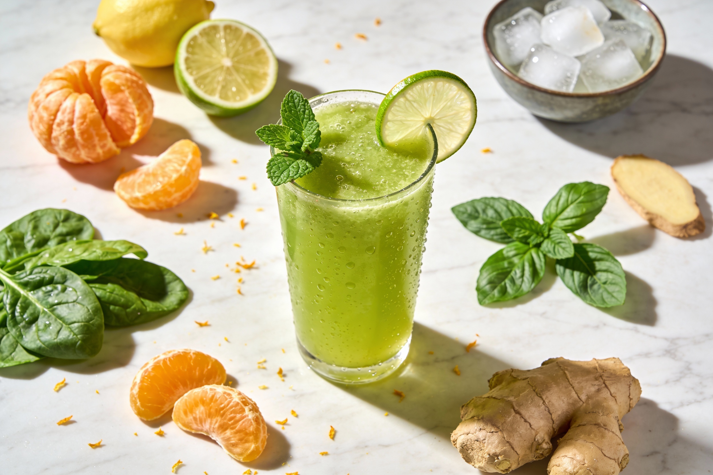 Wake Up with the Green Detox Citrus Smoothie
