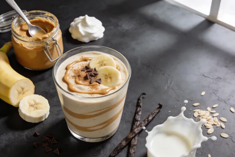 Banana Peanut Butter Power Smoothie That Actually Slaps