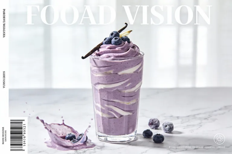 Blueberry Vanilla Dream Smoothie That Tastes Like Dessert