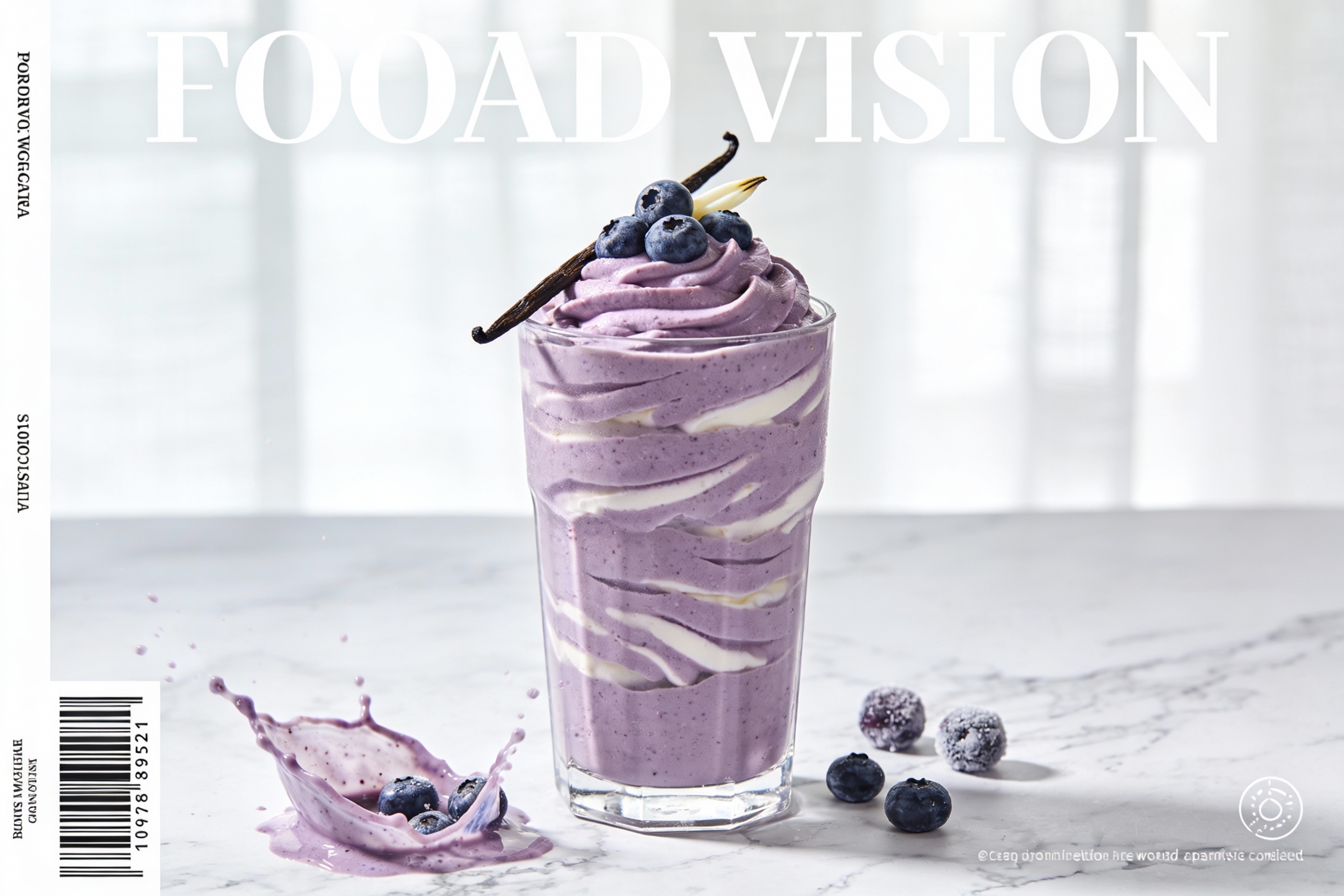 Blueberry Vanilla Dream Smoothie That Tastes Like Dessert