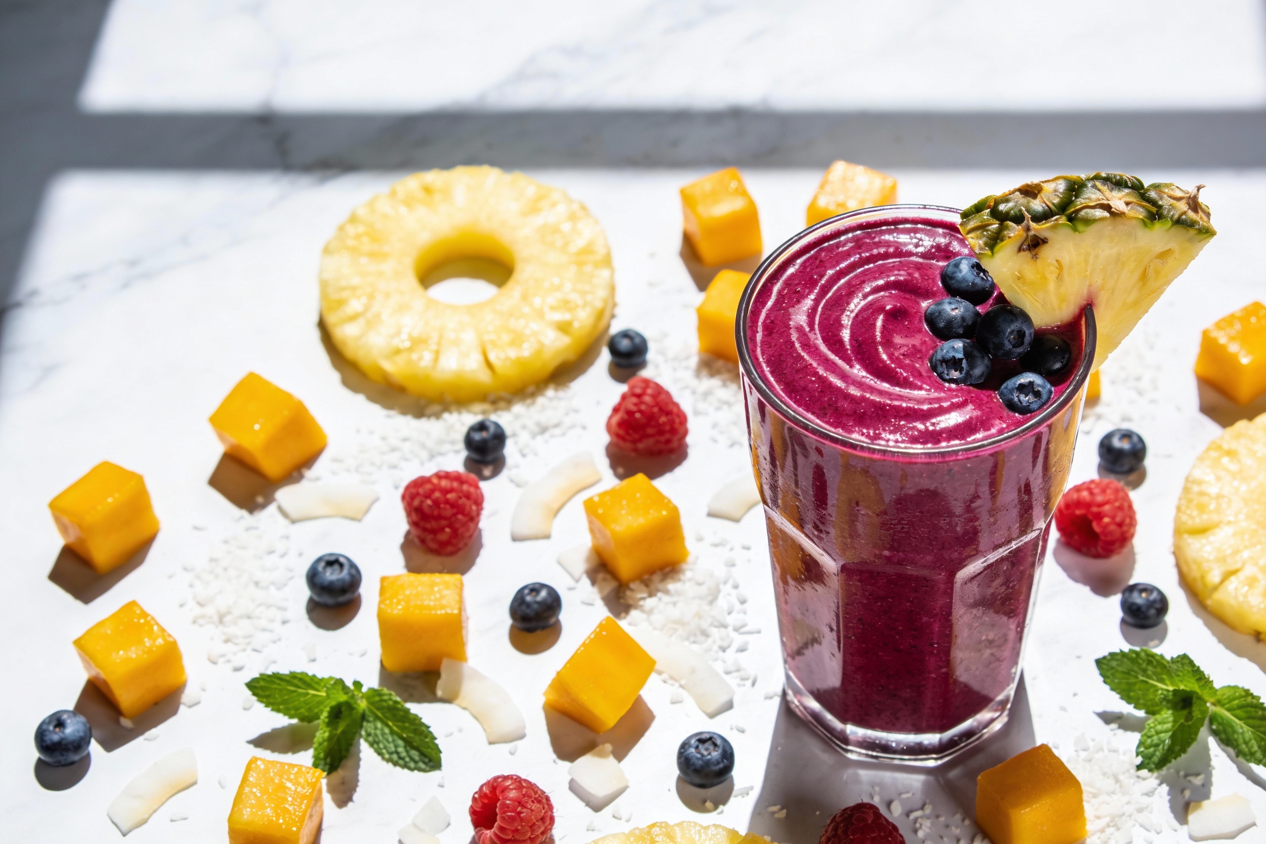 Tropical Berry Smoothie That Tastes Like Vacation