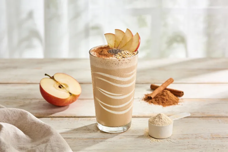 Apple Cinnamon Protein Smoothie That Tastes Like Pie