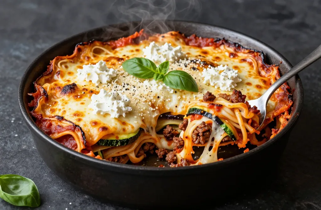 Cheesy Keto Lasagna Skillet So Good You’Ll Ditch Pasta