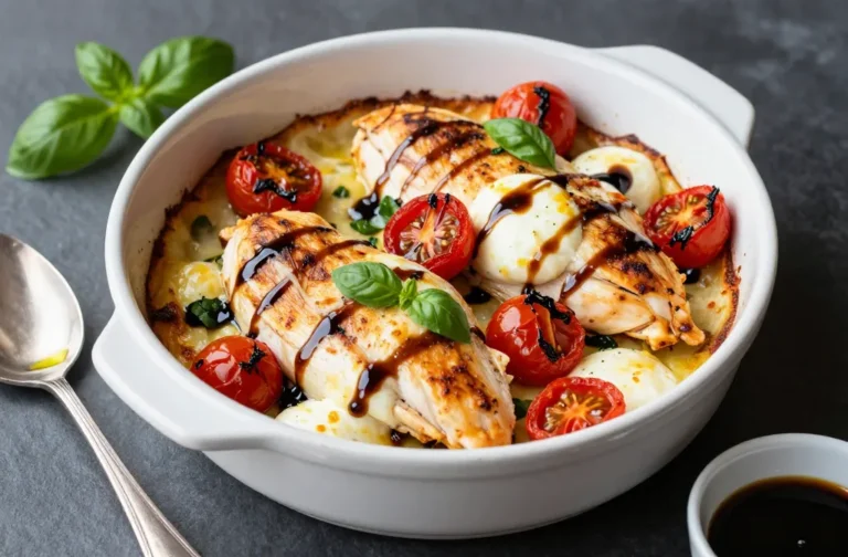 Keto Caprese Chicken Bake That Tastes Like Summer