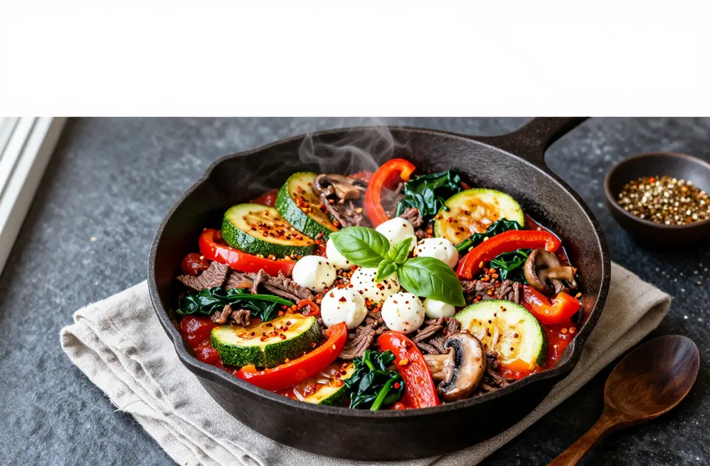 Low-Carb Italian Beef Skillet Weeknight Wonder