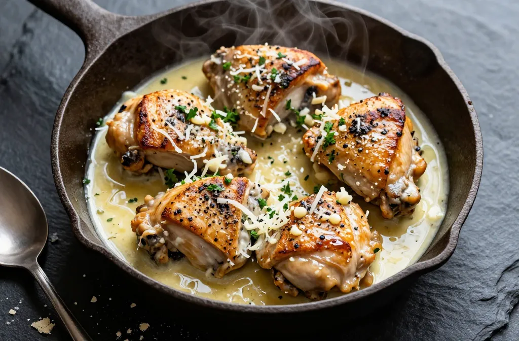 Keto Creamy Garlic Parmesan Chicken Weeknight Showstopper