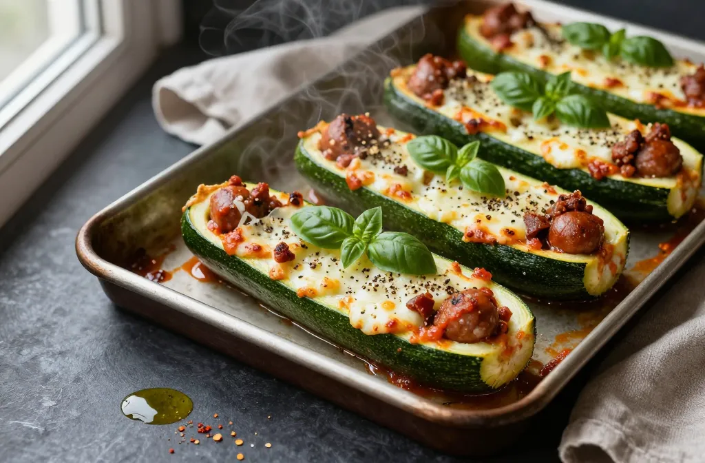 Keto Italian Sausage Stuffed Zucchini That Wow Tonight