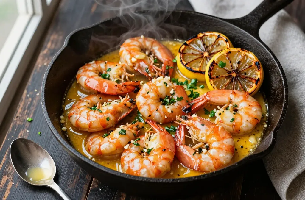 Sizzle Up Keto Garlic Butter Shrimp with Italian Herbs