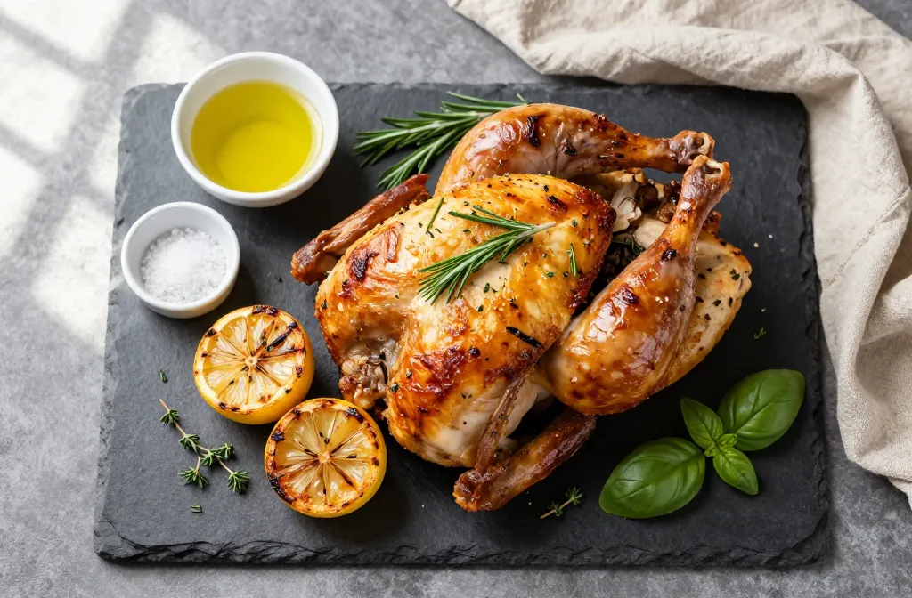 Low-Carb Italian Herb Roasted Chicken That Slaps