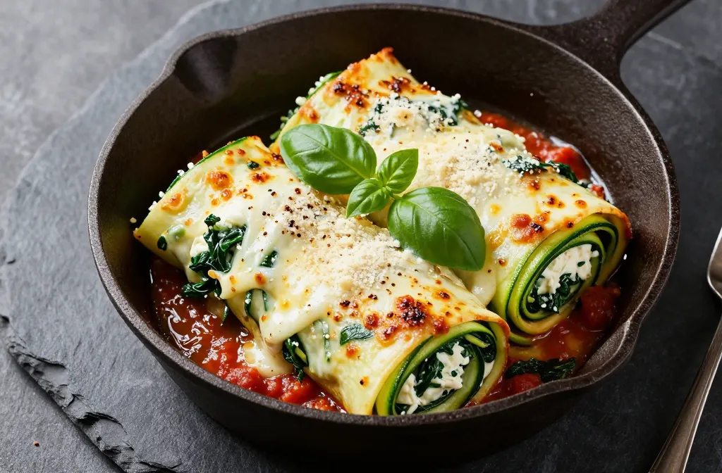 Keto Spinach and Ricotta Lasagna Roll-Ups You’Ll Crave
