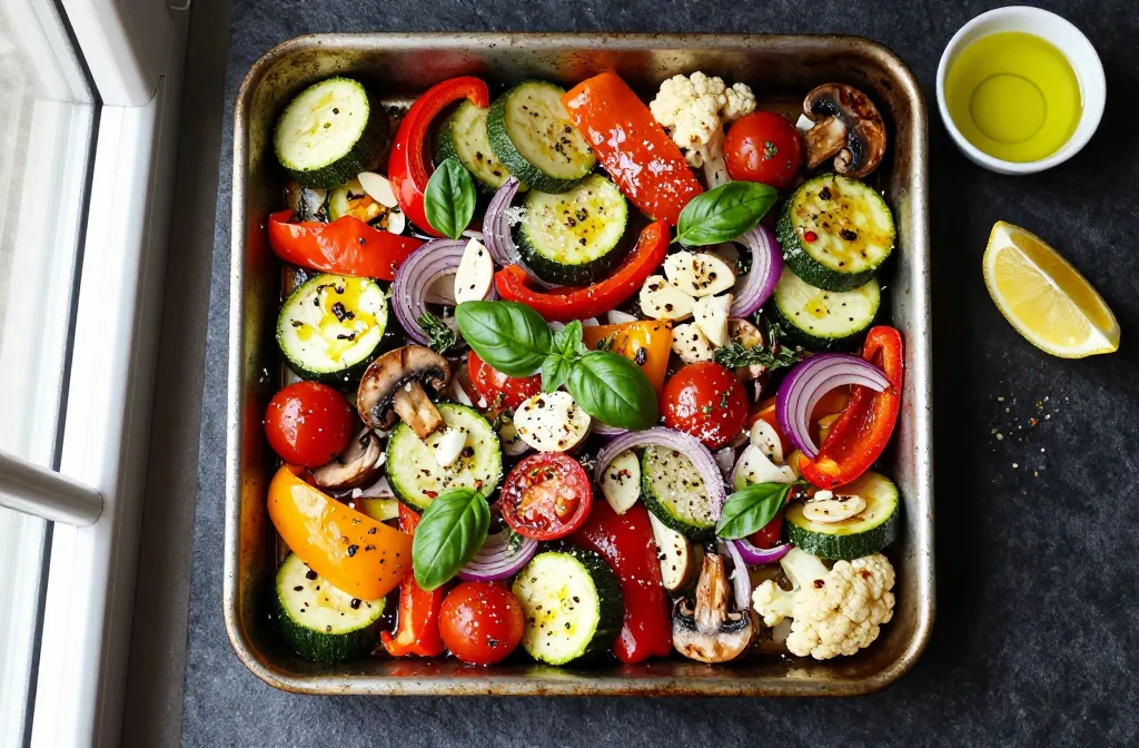 Low-Carb Italian Roasted Veggie Medley That Slaps