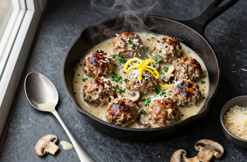 Italian Keto Meatball Stroganoff Creamy Comfort Done Right
