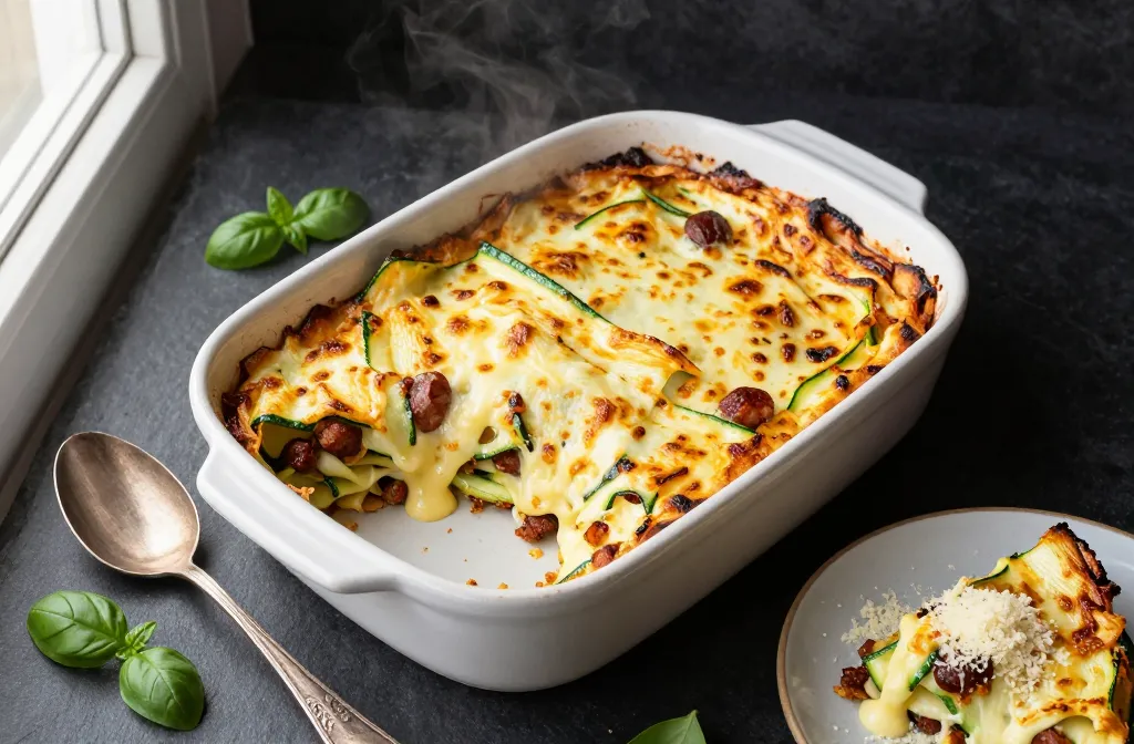 Keto Cheesy Italian Zucchini Bake That Beats Pasta