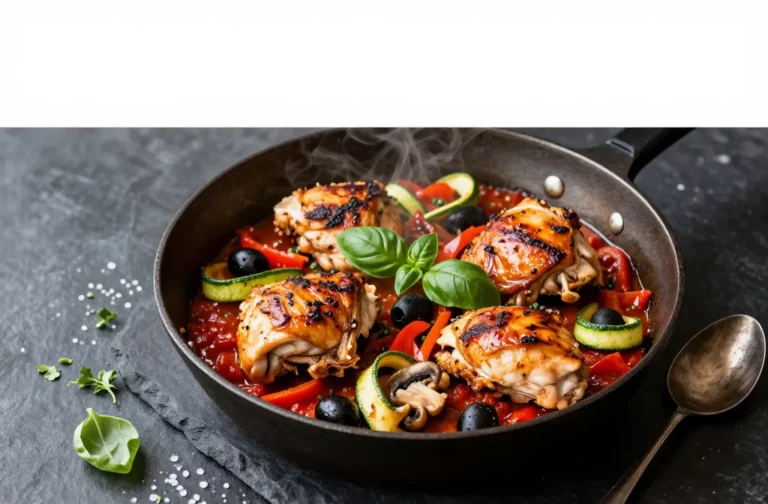 Low-Carb Italian Chicken Cacciatore Weeknight Wonder