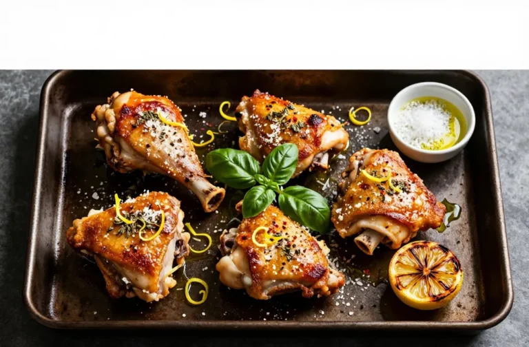 Crispy Juicy Keto Italian Baked Chicken Thighs Tonight