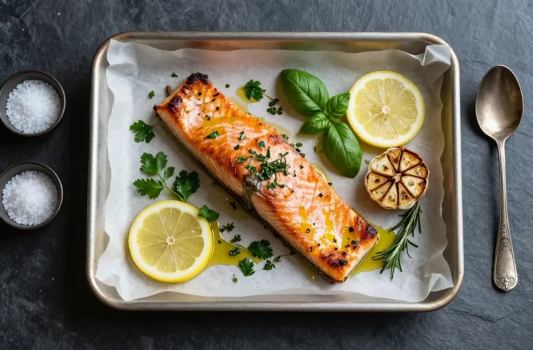 Weeknight Win Low-Carb Italian Herb Roasted Salmon