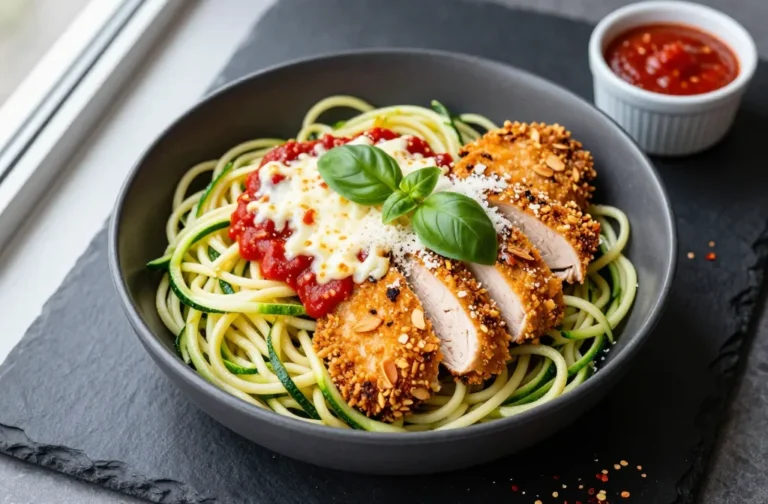 Keto Chicken Parm Zoodle Bowls That Slap Tonight