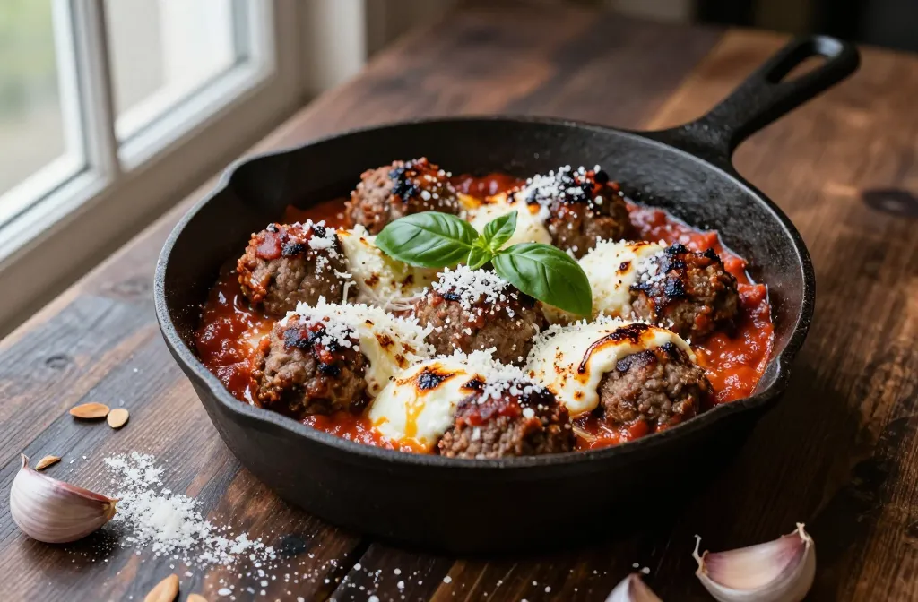 Low-Carb Italian Meatball Bake That Slaps Tonight