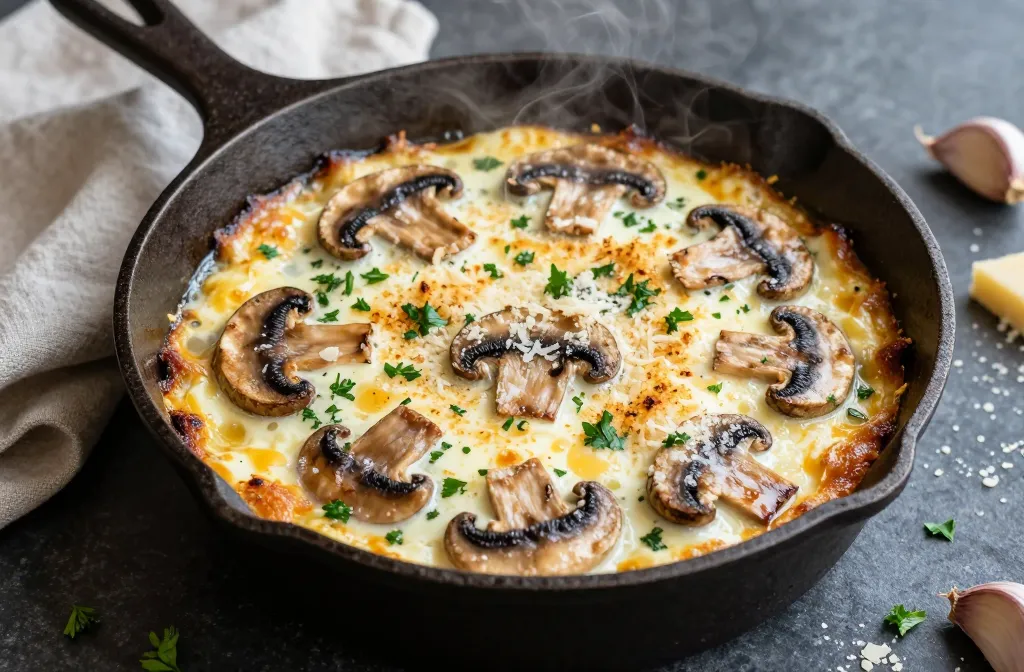 Keto Creamy Italian Mushroom Bake Weeknight Comfort Win