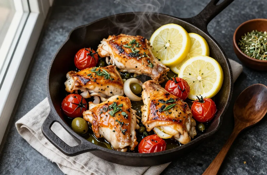 Low-Carb Italian Herb Chicken Skillet Weeknight Winner