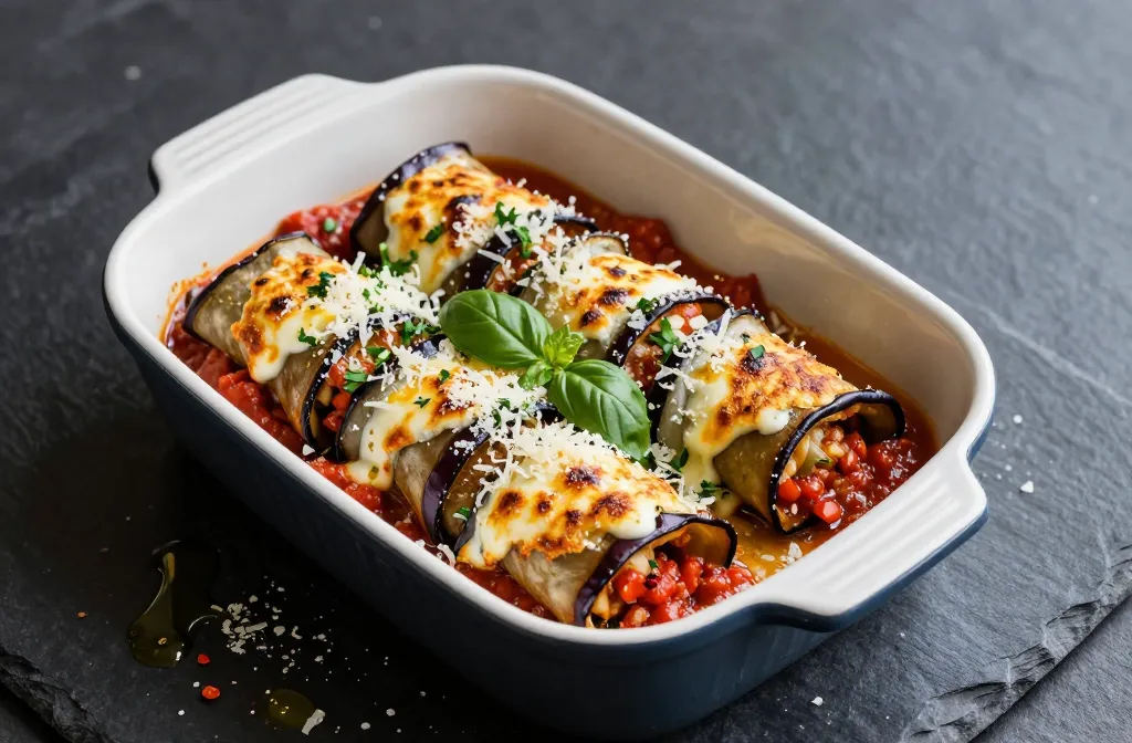 Keto Cheesy Eggplant Rollatini That Won’T Spike Your Carbs
