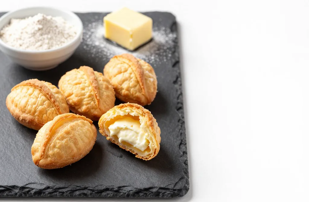 Mini Keto Sfogliatelle That Flake Like the Real Deal