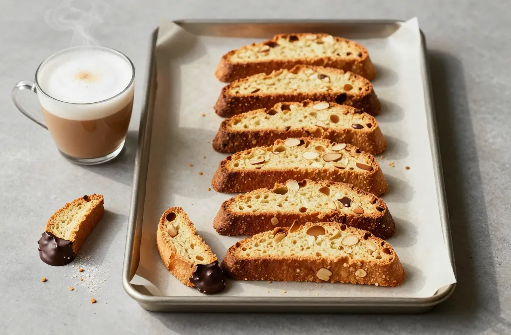 Almond Flour Biscotti That Stay Crisp and Dunkable