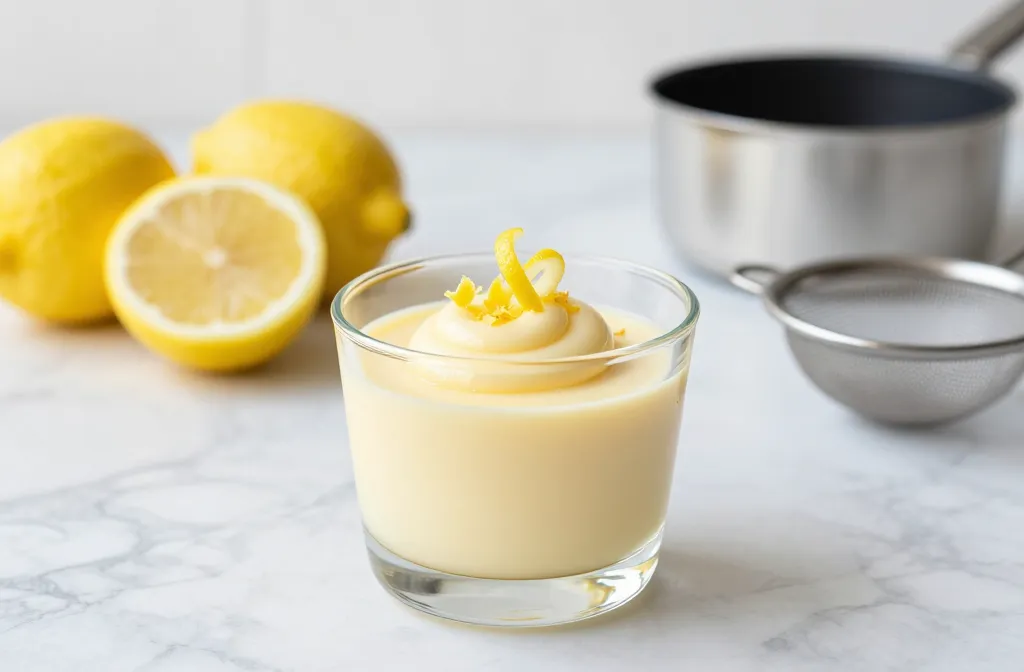 Sugar-Free Italian Lemon Custard Bright Zesty Dream