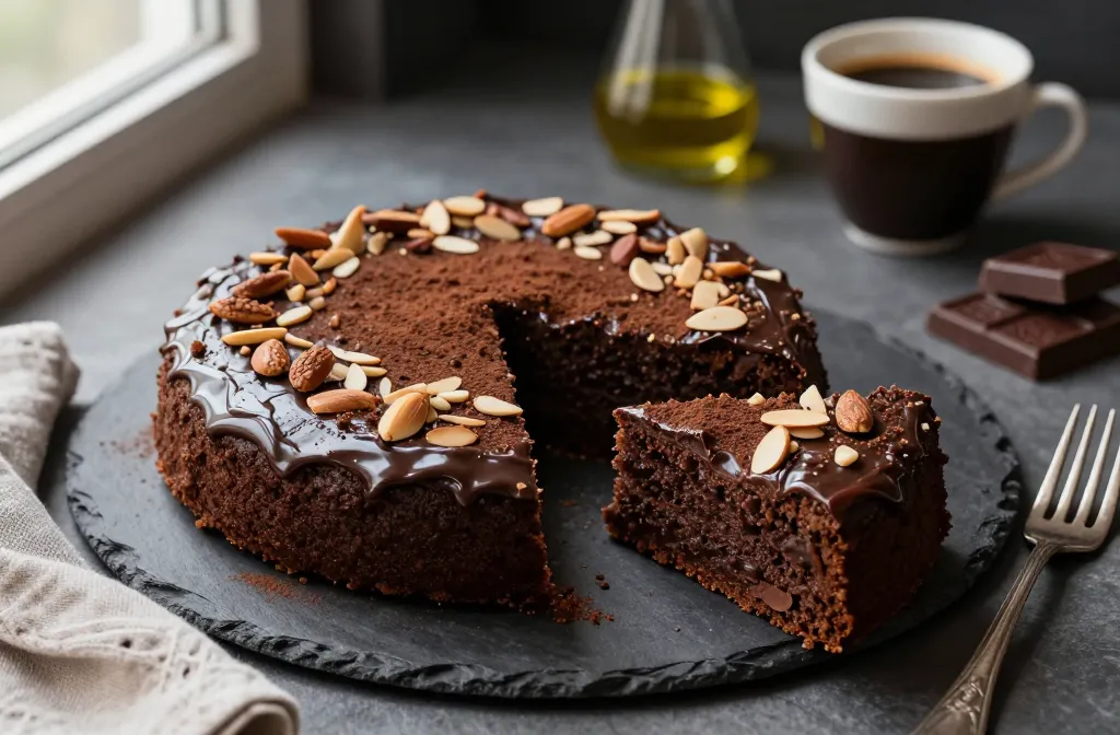 Keto Italian Chocolate Almond Cake That Tastes Luxurious